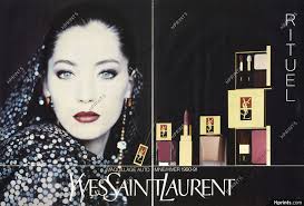 yves saint lau cosmetics 1990