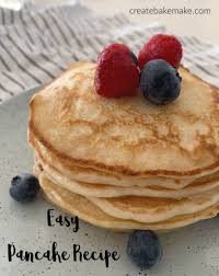 easy pancakes create bake make