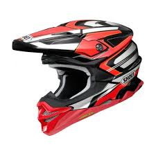 Shoei Helmet Vfx Wr Brayton Tc 1 Red Black