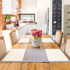 A kitchen table seems to be very simple and easy to buy when you think of it at first. Big Vintage Wooden Dining Table Set For Family Dinner Next To Stock Photo Picture And Royalty Free Image Image 74612611