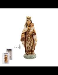 Virgen del Carmen en resina - Tiendaclero Alto cm 7