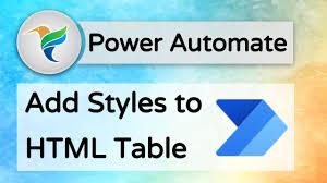 power automate html table formatting