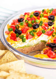 mexican 5 layer dip i heart naptime