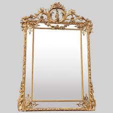 antique unique french style wall mirror