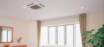My ceiling fans are always running, if i'm in the room. Ceiling Mounted Air Conditioner Mitsubishi Electric Australia