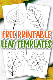 Free Printable Large Leaf Templates