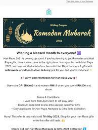 Malaysia may 13 national holiday. Giftr My Perfect Gifts For Ramadan And Hari Raya 2021 Milled