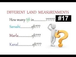 Different Land Measurements We Use In Our Field Sides In Urdu Hindi