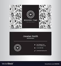 Elegant Wedding Agency Business Card