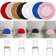 Find great deals on ebay for arm chair cap covers. Round Square Chair Covers Removable Stretch Slipcovers Kitchen Chair Seat Cover Ebay