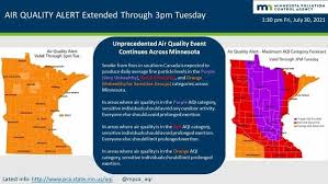 The program is also responsible for providing modeling analyses to determine the impacts various sources will have on air quality.more. Unprecedented Mn Air Quality Very Unhealthy Into Next Week Mpr News
