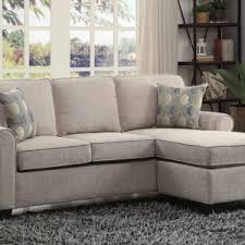 reversible sectional with accent pillows