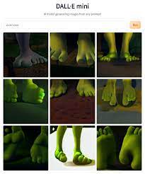 Shrek feet pics