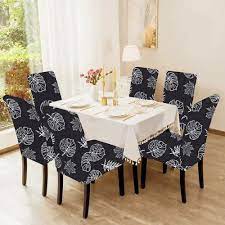 Polycotton Stretchable Dining Chair Covers