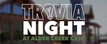 Trivia Night at Alder Creek Cafe | Tahoe Donner