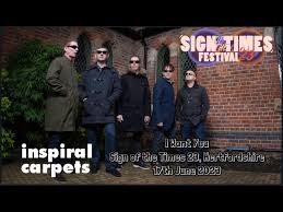 i want you inspiral carpets sign of