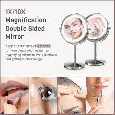 ed makeup 10x magnifying double sided