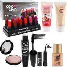color diva hot makeup kit combo pack