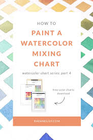 Watercolor Mixing Chart At Paintingvalley Com Explore