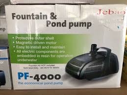 pf4000 water fountain pump complete