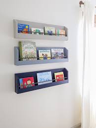 Diy Kids Bookshelf For The Wall
