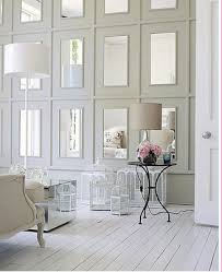 Mirrored Wall Panelling