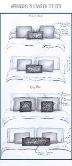 Bed Pillow Arrangement