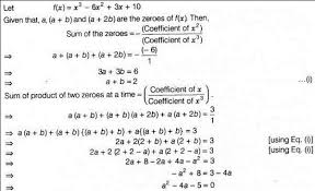 Cubic Polynomial X3 6x2 3x 10