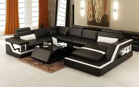 Modern Leather Sectional Sofas Modern