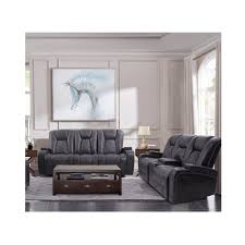man wah onyx collection reclining sofa
