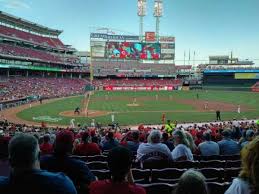 Great American Ball Park Section 127 Home Of Cincinnati Reds