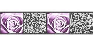 Wallpaper Border Self Adhesive Rose