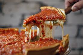 stuffed deep dish pizzas