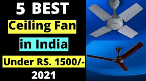 top 5 best ceiling fans in india under