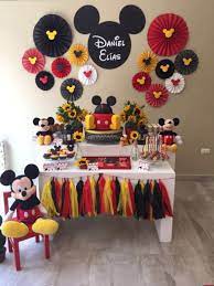 mickey mouse birthday decorations