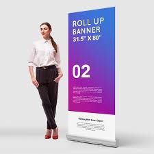 retractable pop up banner stand 31 5 x