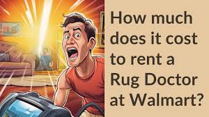 cost to a rug doctor at walmart