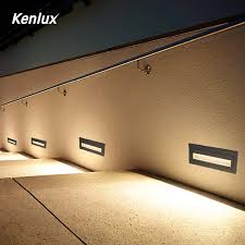 Super Deal 0937 Kenlux Led Stair Light Step Lights 6w Smd 210 60mm Ac85 265v Aluminum Outdoor Indoor Waterproof Embedded Staircase Wall Lamp Cicig Co