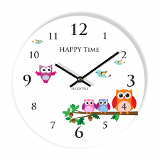 Clock For Kids Owl 3 Flexistyle