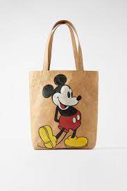 DISNEY MICKEY MOUSE MEDIUM-SIZED SHOPPER-Large bags-BAGS-WOMAN | ZARA  United States | Disney tote, Disney tote bags, Tote bag