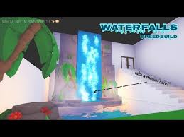 how to build a waterfall roblox