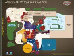 caesars property map vegas info