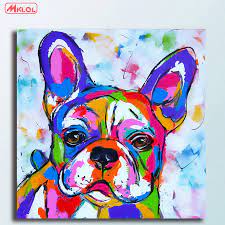 Get diy tips and tricks, virtually paint your place, and buy paint products. Large French Bulldo Oil Painting Wall Art Picture Paiting Canvas Paints Home Decor Abstract Print Painting Modern Wall Decor Modern Wall Decoration Painting Modernart Pictures Aliexpress