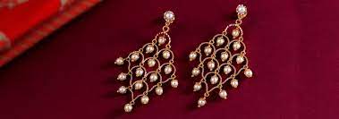 latest designs of gold earrings