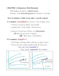 chapter 3 elementary fluid dynamics