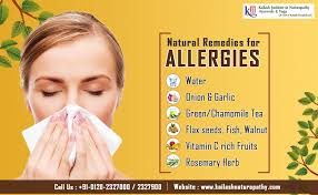 allergies with natural remes