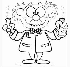 Here is a way to have fun coloring while learning about the living world. Mad Science Coloring Page Best Of Scientist Cute Kids In 2020 Mad Scientist Science Themes Coloring Pages