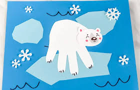 Manualidades caseras de oso polar para hacer con los niños
