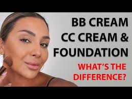 bb cream cc cream and foundation