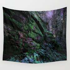 fairies dwell wall tapestry